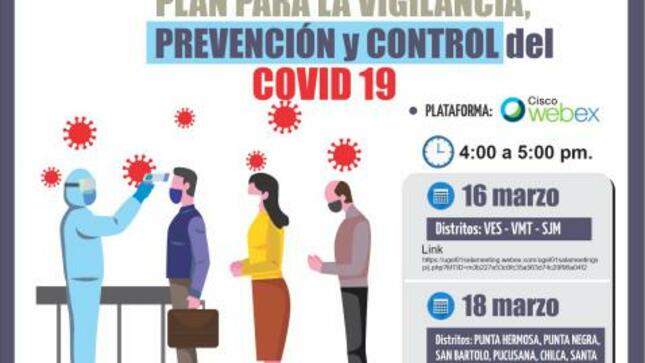 Capacitación a ii.ee. públicas: elaboración y/o actualización del plan para la vigilancia