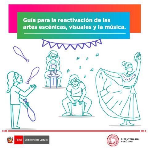 Guía para reanudar las actividades artísticas