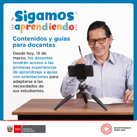 Contenido y guías para docentes