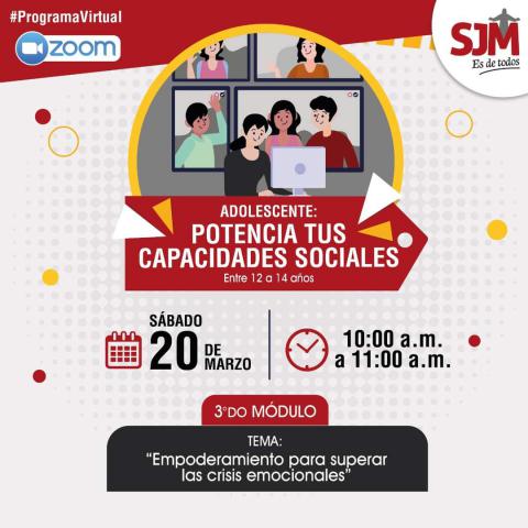 Charla: emponderamiento para superar las crisis emocionales