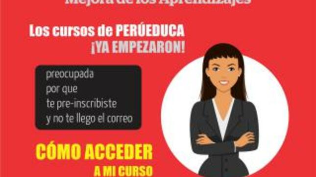 Cómo acceder a los cursos de perúeduca