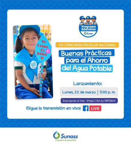 Viii concurso escolar nacional: buenas prácticas para el ahorro del agua potable