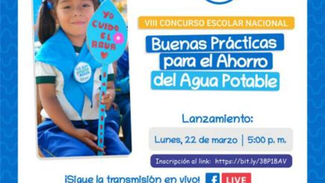 Viii concurso escolar nacional: buenas prácticas para el ahorro del agua potable