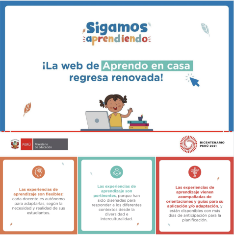 Web aprendo en casa regresa renovada