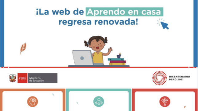 Web aprendo en casa regresa renovada