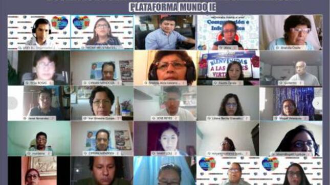 V asistencia técnica pedagógica virtual dirigida a docentes de cetpro en registro de informe mensual - plataforma mundo ie