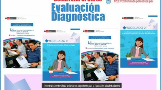 Desarrolla el curso evaluación diagnóstica
