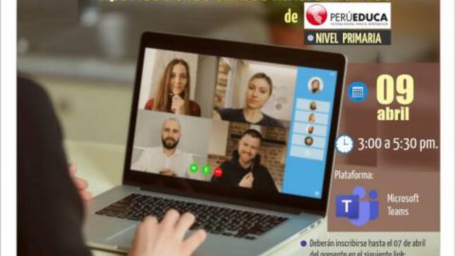 Videoconferencia: aportes de los cursos autoformativos de perueduca en el nivel primaria