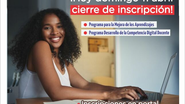 11 abril cierre de inscripción a cursos de perúeduca