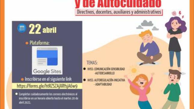 Iv taller socioemocional y de autocuidado
