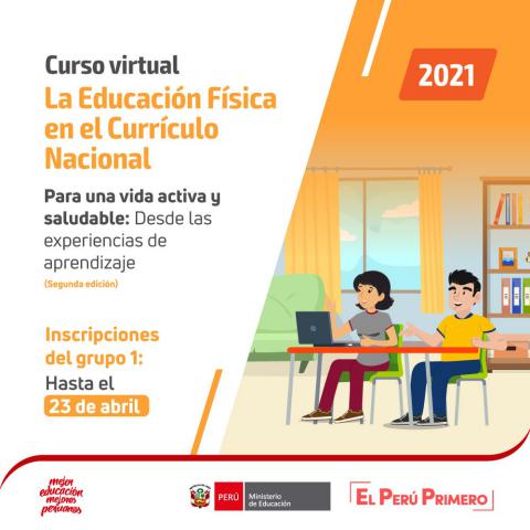 Curso virtual: la educación física en el currículo nacional