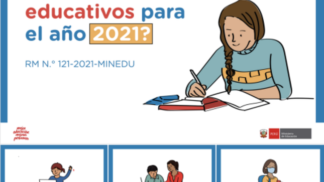 Tipos de servicio educativo para el año 2021