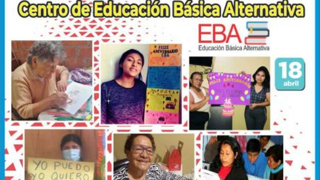 Feliz xvi aniversario de la educación básica alternativa - ugel uno