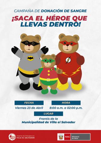 Campaña de donación de sangre - heves