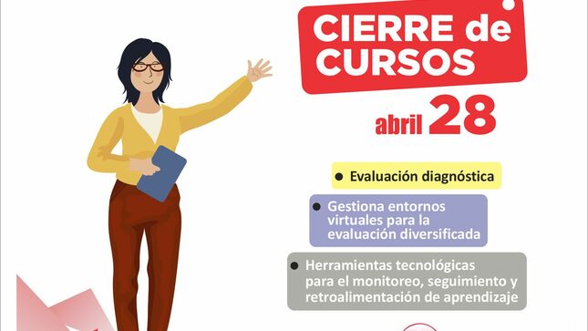 28 abril se cierran los cursos de autoformación