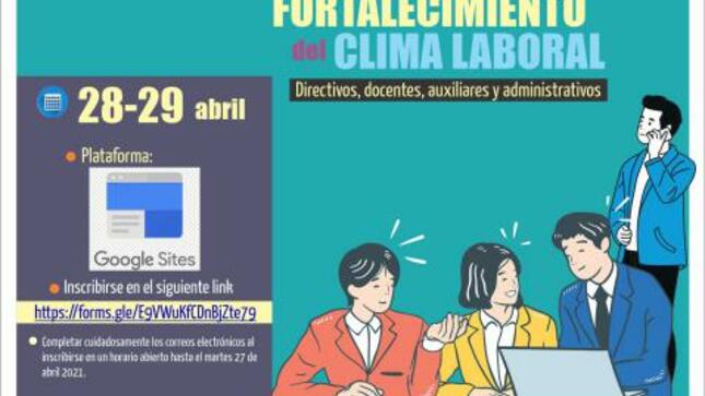 Taller de fortalecimiento del clima laboral en las comunidades educativas