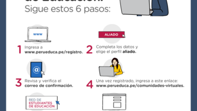 Participa de la red de estudiantes de educación