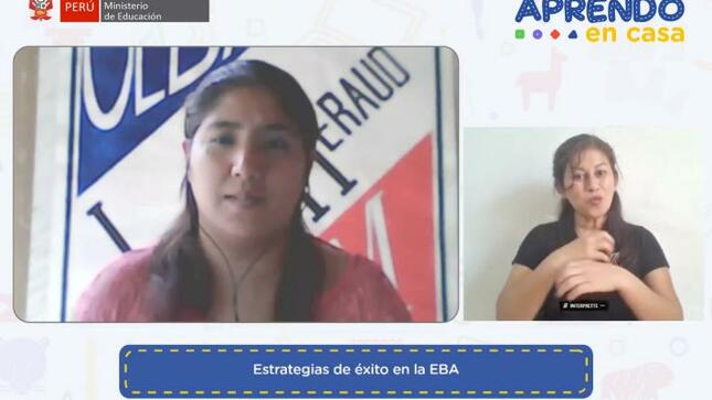 Webinar semanal por xvi aniversario de eba participo estudiante de javier heraud sjm