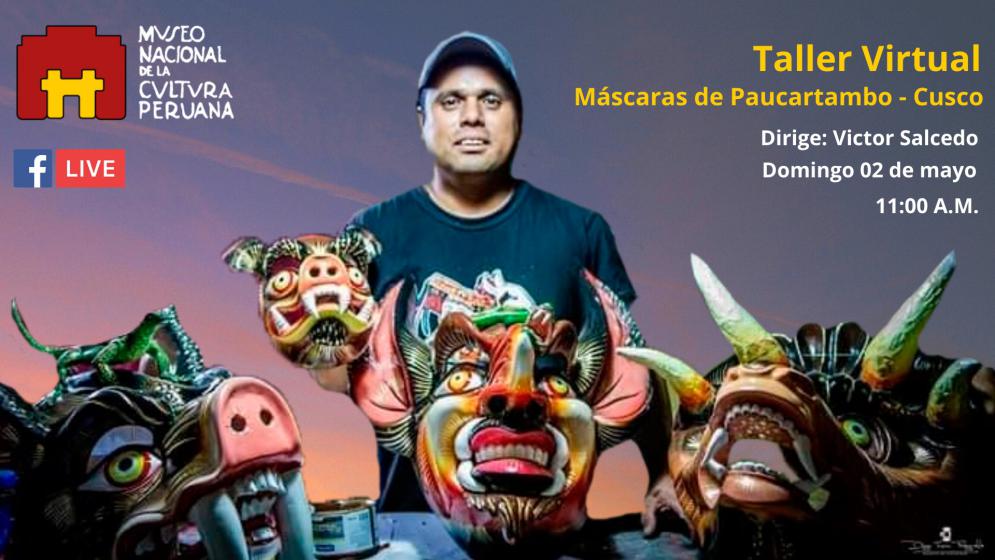 Taller virtual máscaras de paucartambo - cusco