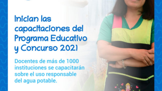 Capacitación sobre buenas prácticas para el ahorro del agua potable