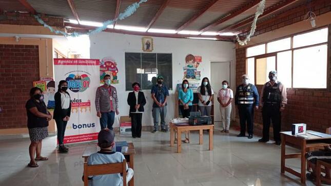 Punto de encuentro para estudiantes sin conectividad en zonas de pucusana