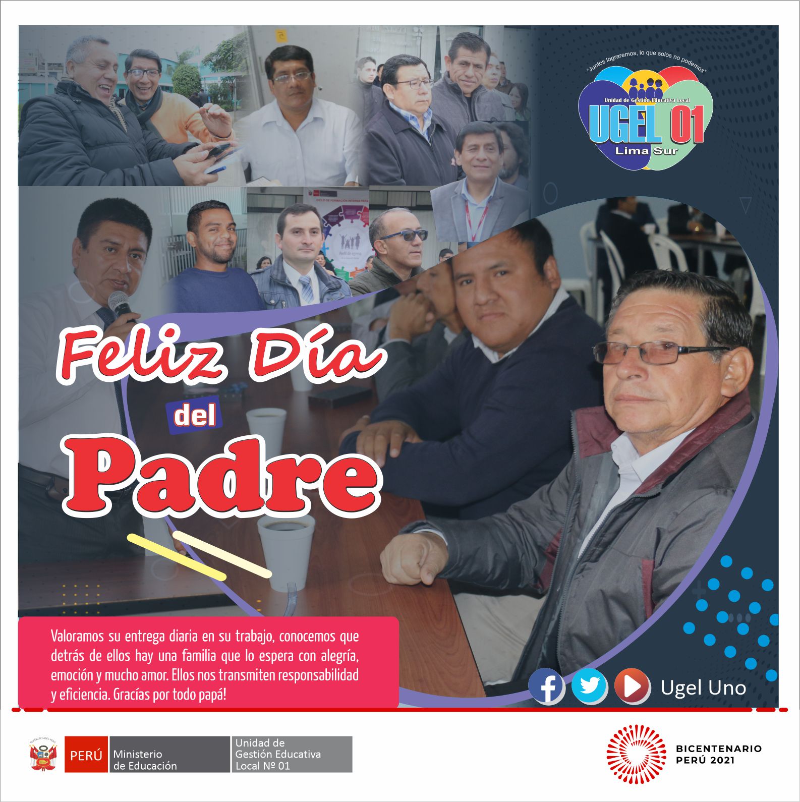 Feliz día del padre