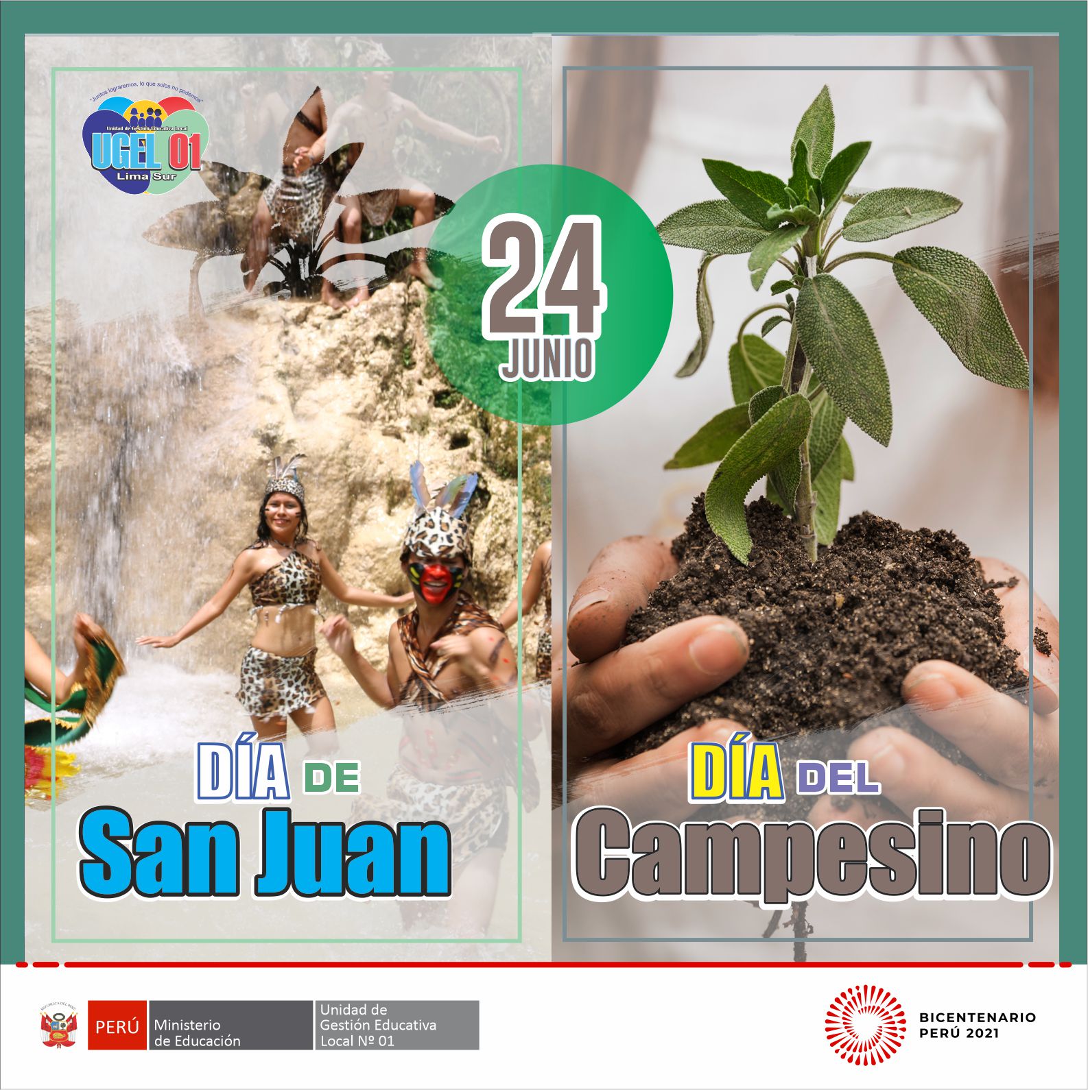 24 de junio: día de san juan y día del campesino