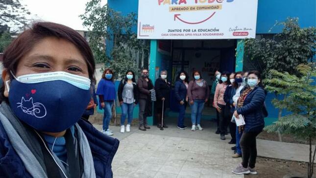 Red 5 y 16 supervisan puntos de encuentro para estudiantes sin conectividad