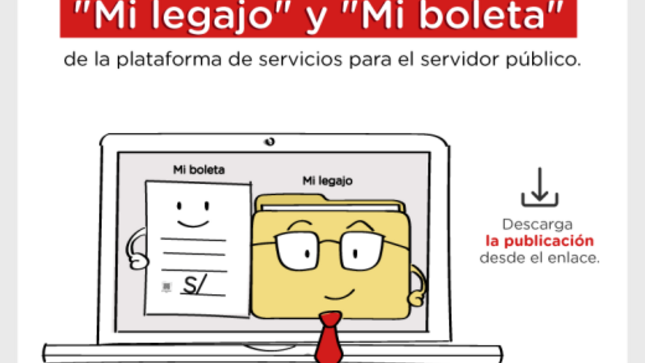Cómo utilizar los servicios mi legajo y mi boleta