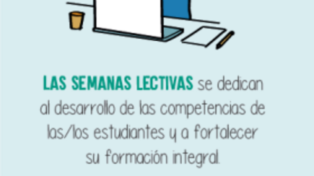 ¿sabes qué son las semanas lectivas y las semanas de gestión?