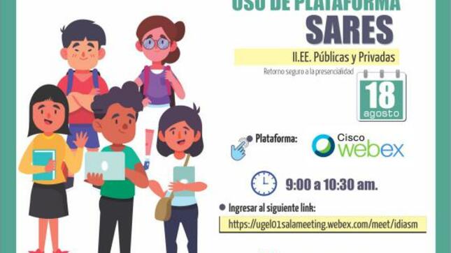 Taller de inducción sobre uso de la plataforma sares
