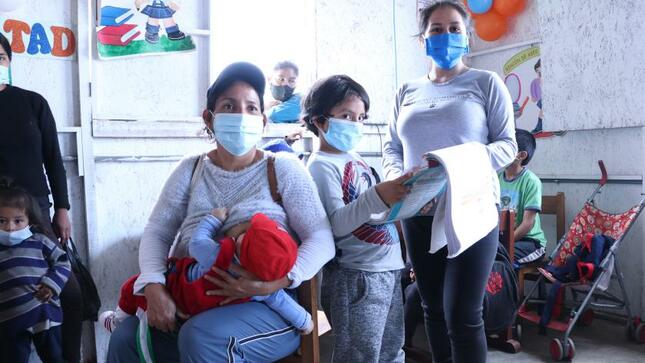 Monitoreo de aprendo en comunidad en cerro franco de vmt