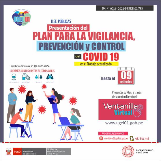 Presentación de plan para vigilancia