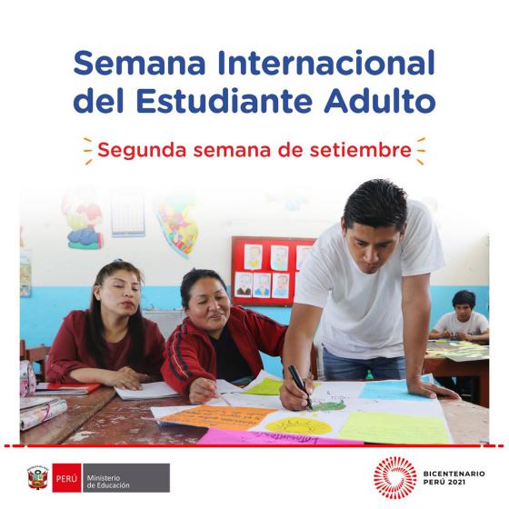 Semana internacional de los estudiantes adultos en el perú