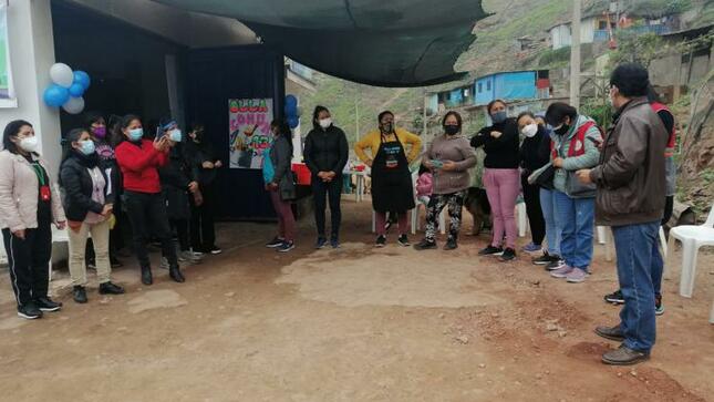 Aprendo en comunidad aa.hh. virgen de lourdes de vmt