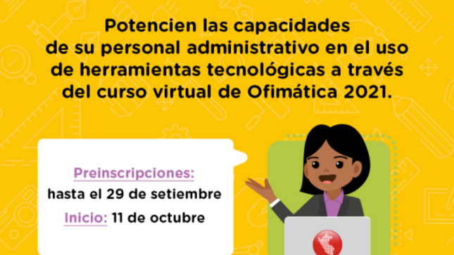 Curso virtual de ofimática para personal administrativo de ii.ee. públicas ebr