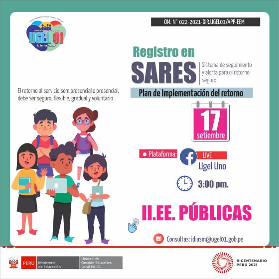 Orientaciones para la elaboración de plan de implementación del retorno seguro – sares