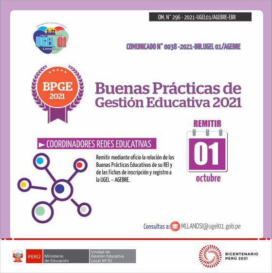 Coordinadores de redes educativas