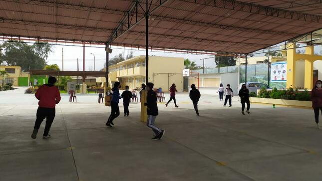 Actividades por día de la educación física en ie san pedro de lurin