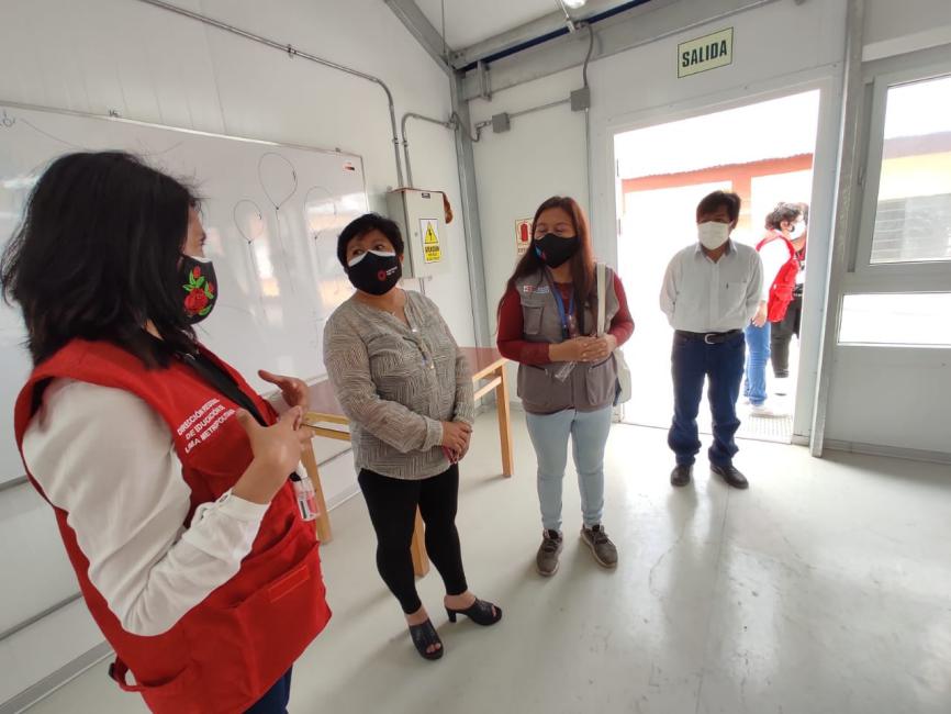 Drelm y ugel uno verifican condiciones de escuelas públicas – plan nacional de emergencia del sistema educativo
