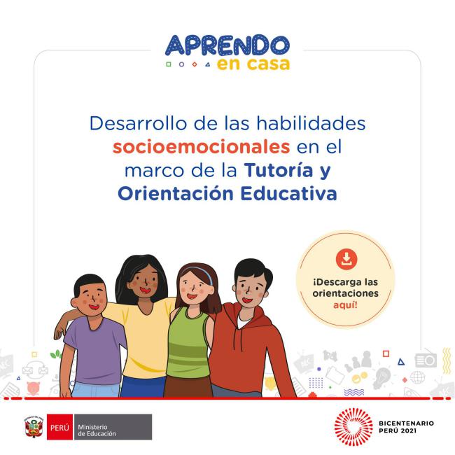 Orientaciones para el desarrollo de habilidades socioemocionales de nuestros estudiantes