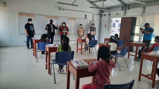 Ie 7040 san martín de porres del centro poblado guayabo fortalece aprendo en la escuela