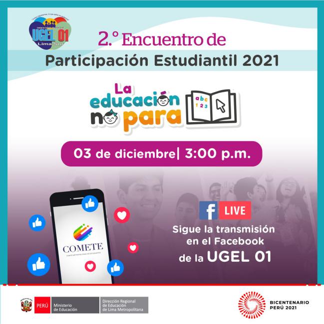 Ii encuentro de participación estudiantil del comité metropolitano de estudiantes - comete
