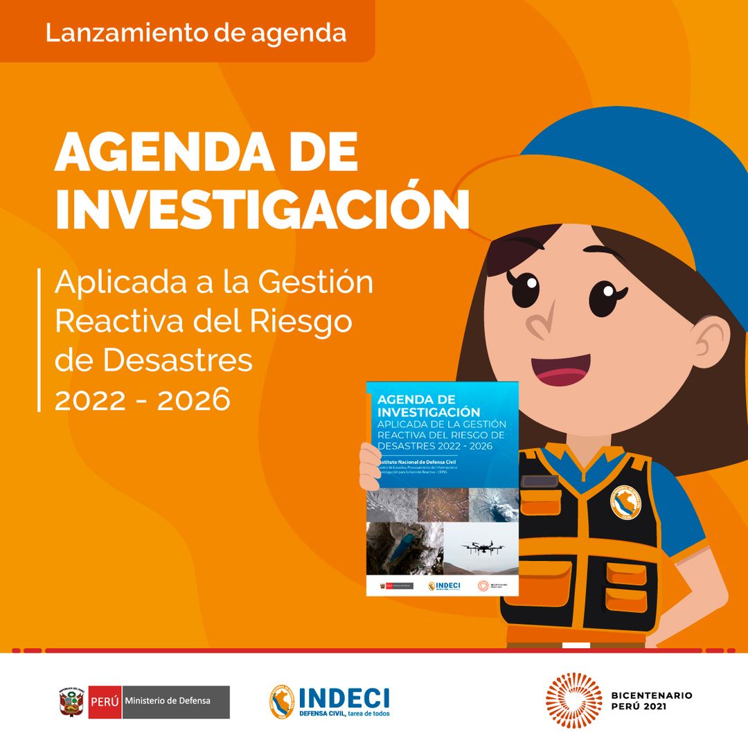 Agenda de investigación aplicada de la gestión reactiva del riesgo de desastres 2022 – 2026
