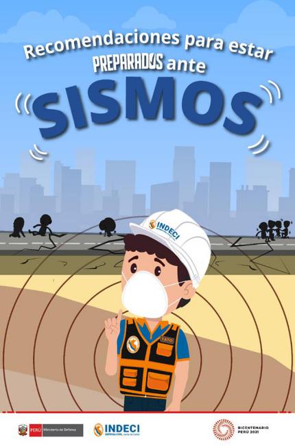 Recomendaciones para estar preparados ante sismos