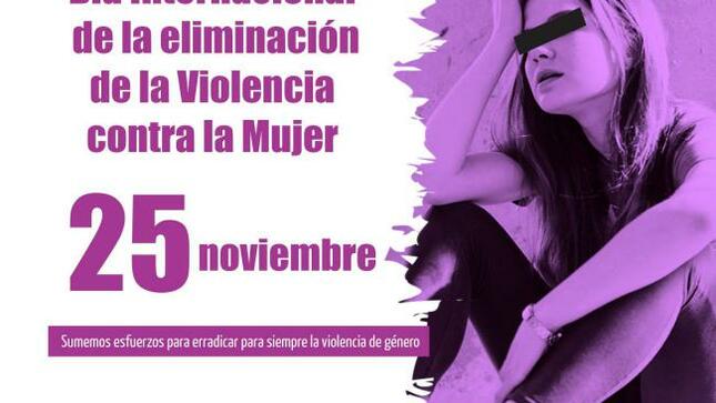 25 de noviembre: día internacional para la eliminación de la violencia contra la mujer