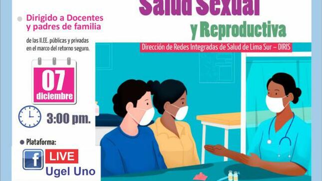 Webinar informativo: salud sexual y reproductiva para docentes y padres de familia