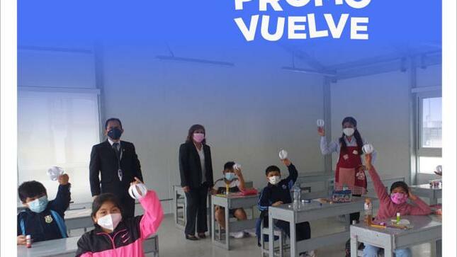 La promo vuelve con estudiantes de primaria de la ie 6032 miguel grau seminario de vmt