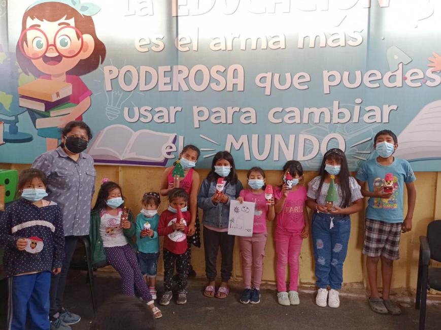 Aprendo en comunidad fortalecio aprendizajes con estudiantes sin conectividad