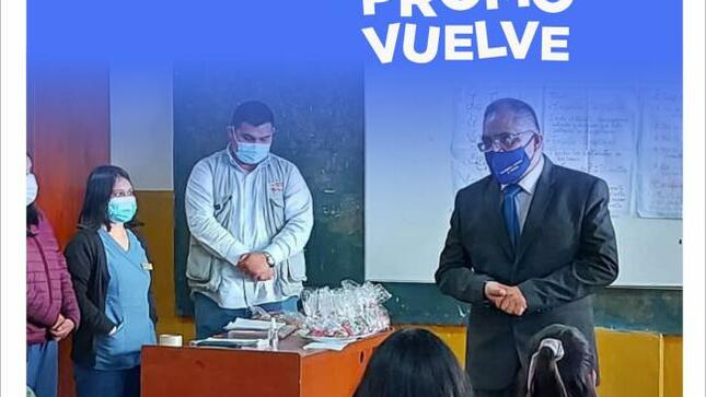 La promo vuelve en la ie 6024 josé maría arguedas de vmt